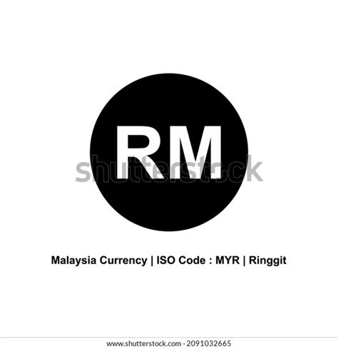 Malaysia Currency Symbol Malaysian Ringgit Icon Stock Vector (Royalty ...