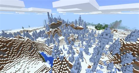 Ice Spikes spawn - Minecraft Seeds