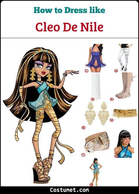 Cleo de Nile (Monster High) Costume for Cosplay & Halloween | Monster high halloween costumes ...