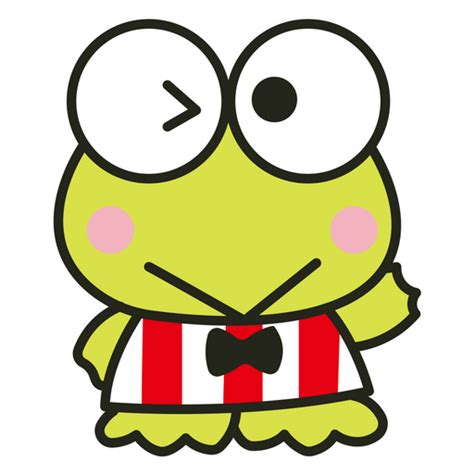 Keroppi hasunoue Stickers - Sticker Mania