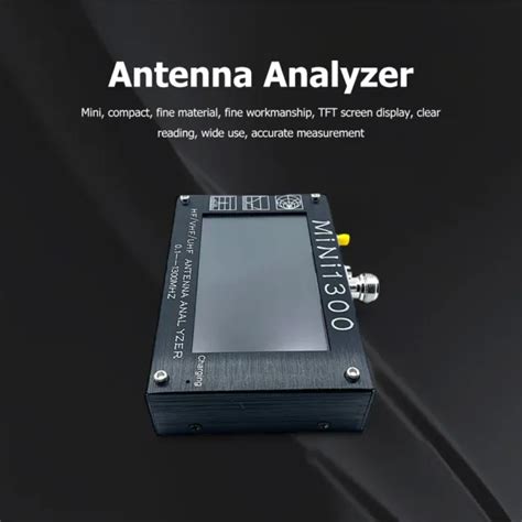 HF/VHF/UHF ANTENNA ANALYZER Analog Chart Impedance Analyzer Aluminum Alloy Shell £158.20 ...