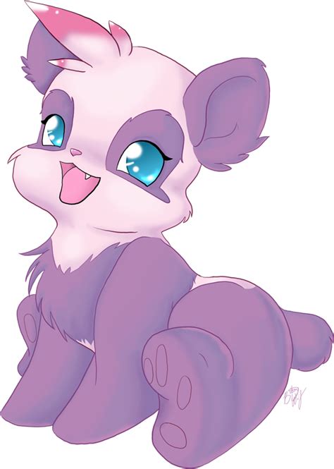 .:Purple Panda of Cuteness:. by valleyoflostsouls on DeviantArt