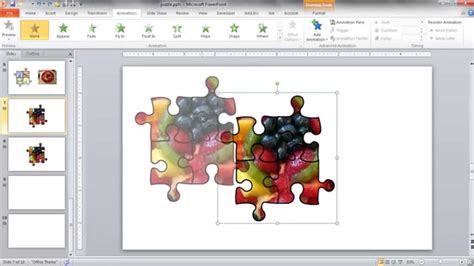 Create a JigSaw Puzzle Image in PowerPoint - YouTube