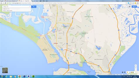 Vallejo California Map