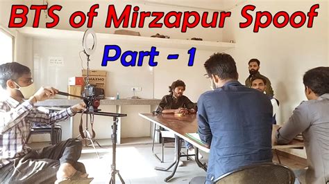 Mirzapur Spoof Making 1 - Kamlesh Dabi | Manish Dabi | Behind The Scenes | BTS - YouTube