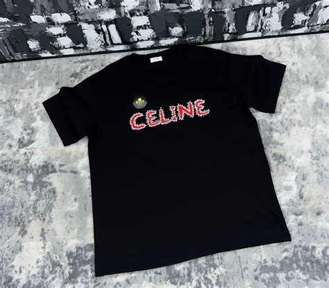 Celine Celine logo t shirt | Grailed