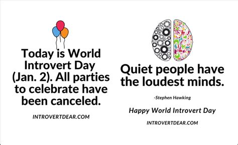 World Introvert Day Gallery | Shareable Images for Social Media