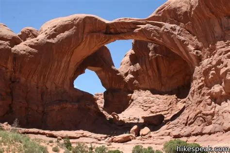 Double Arch Trail | Arches National Park | Hikespeak.com