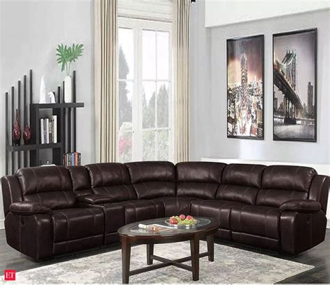 Brown Bonded Leather Sofa Bed And Loveseat Set | Baci Living Room