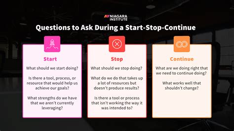 The Start-Stop-Continue Exercise: How To Conduct One (+Template)