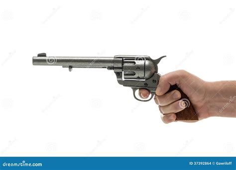 Revolver Pistol Stock Photography | CartoonDealer.com #98887874