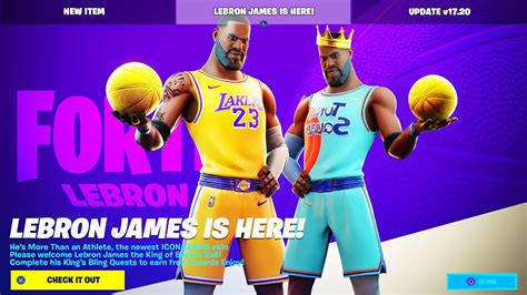 Lebron James Has Arrived | Fortnite - YouTube