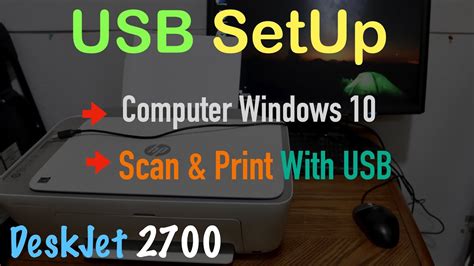 HP DeskJet 2700 WiFi SetUp Computer Windows 10