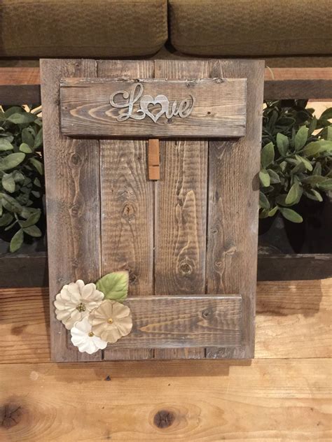 Rustic Wood Picture Frames | Etsy | Picture on wood, Wood picture ...