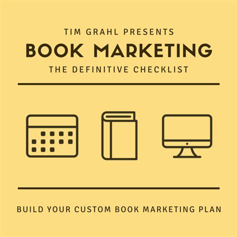 Book Marketing Plan The Definitive Checklist - Book Launch