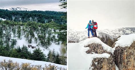 Lebanon's First Snow Of The Year In 20+ Breathtaking Pictures