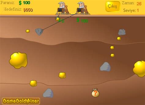 Play Gold Miner 2 player Games free online