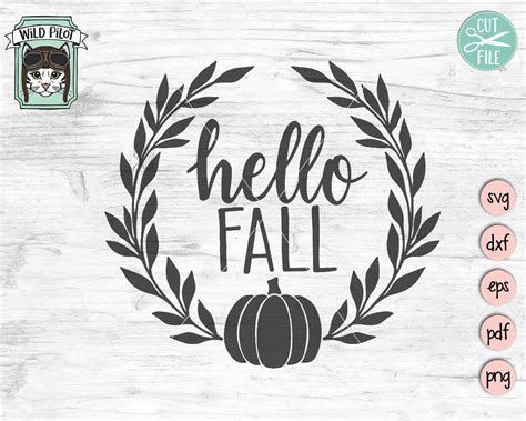 Hello Fall - So Fontsy