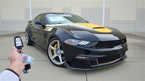 2019 Ford Mustang Saleen 302 Black Label 35th Anniversary: Start Up, Exhaust, Test Drive and ...