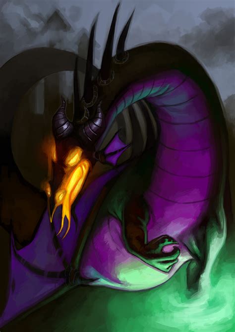 Maleficent Dragon Form by Deputee on DeviantArt