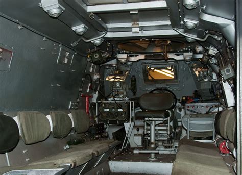 Inside an APC | Armoured personnel carrier - a view inside t… | Flickr