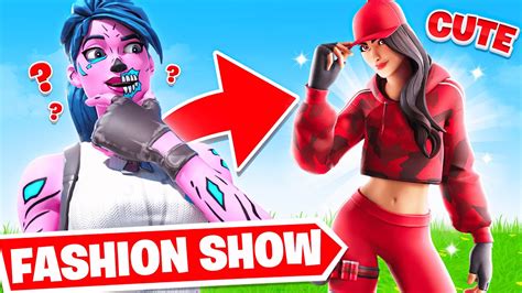 *CUTE* Fortnite Fashion Show! FIRE Skin Competition! Most CUTE & Best COMBO WINS! - YouTube