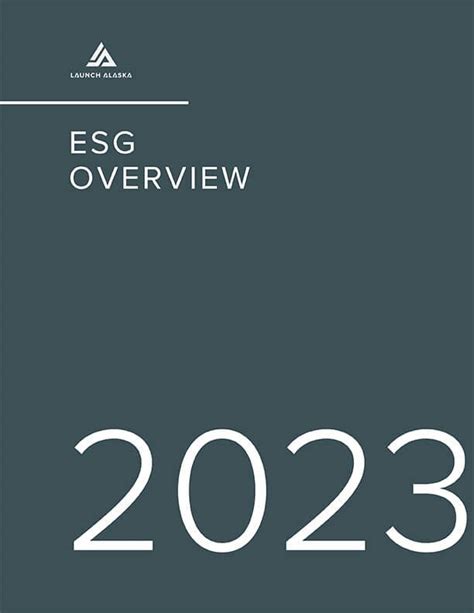 2023 ESG Overview — Launch Alaska