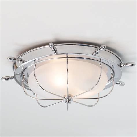 Captain's Ceiling Light | Nautical bathrooms, Nautical bathroom decor, Bathroom light fixtures