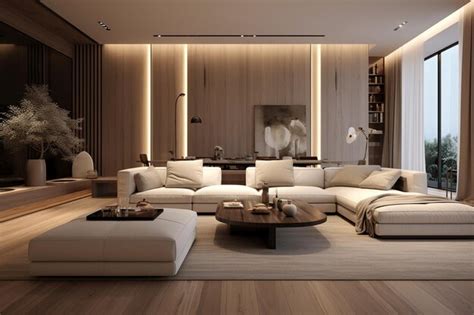 Premium AI Image | A beautiful clean look interior design