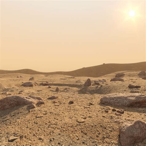 Mars surface 3D - TurboSquid 1700892