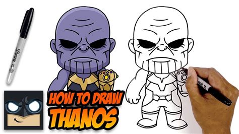 Thanos Simple Drawing | Hot Sex Picture