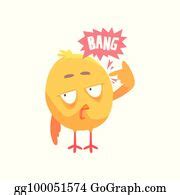 3 A Bird With Bangs Clip Art | Royalty Free - GoGraph