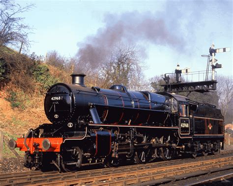 42968 in BR Lined Black with Late Crest livery // Credit Unknown