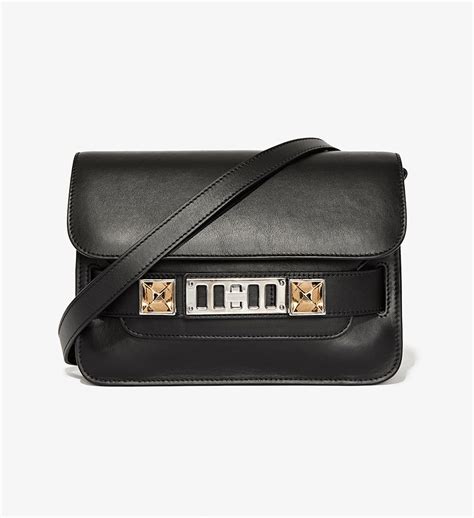 Proenza Schouler Black PS11 Mini Classic