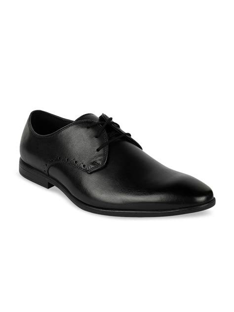 Buy Clarks Men Black Solid Formal Derbys - Formal Shoes for Men ...