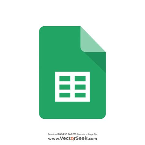 Google Sheets Logo Vector - (.Ai .PNG .SVG .EPS Free Download)