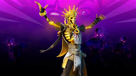 Oro Skeleton King Fortnite Wallpaper, HD Games 4K Wallpapers, Images and Background - Wallpapers Den