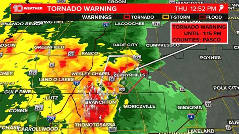 Pasco County tornado warning allowed to expire | wtsp.com