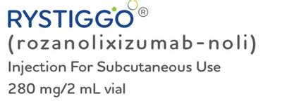 UCB announces U.S. FDA approval of RYSTIGGO® (rozanolixizumab-noli) for ...