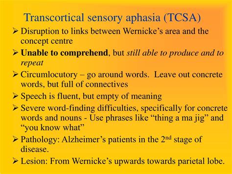 PPT - Aphasia PowerPoint Presentation - ID:421013