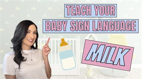 ASL sign for MILK - Teach Your Baby Sign Language! - YouTube