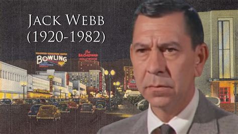 Jack Webb (1920-1982) - YouTube