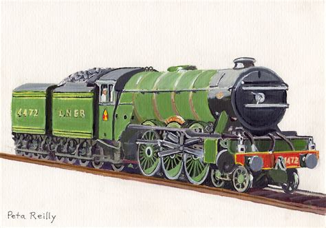 "LNER Class A3 4472 Flying Scotsman " by Peta-Reilly | Redbubble