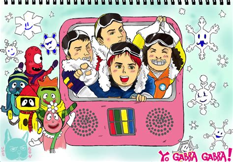 My Chemical Romance Yo Gabba Gabba by umebon on DeviantArt