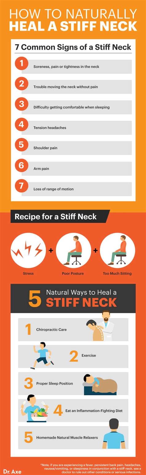 Easy Stretches For A Stiff Neck Infographic Spine-health, 50% OFF