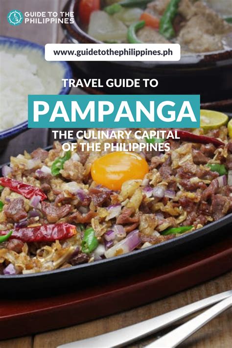 Visit Pampanga, the culinary capital of the Philippines and go on a gastronomical adventure ...