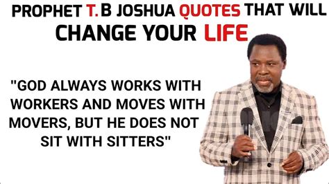 T.b Joshua Quotes / TB Joshua (tbjoshua) - Profile | Pinterest / Allows applications to open ...