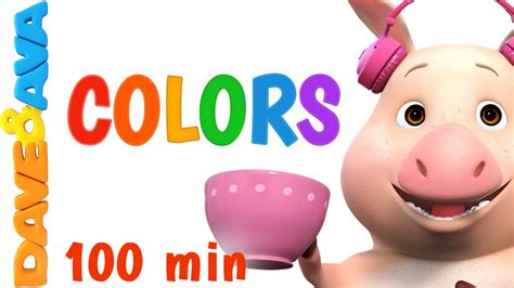 Play and Learn Colors With Dave and Ava | Color songs, Dave and ava, Baby songs