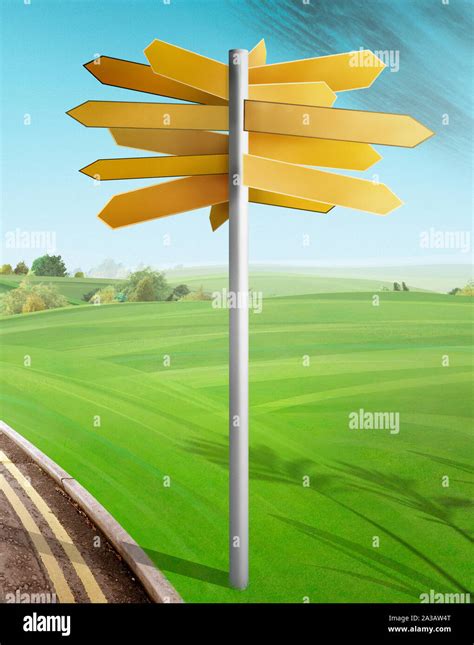 Arrows confusing confusion hi-res stock photography and images - Alamy