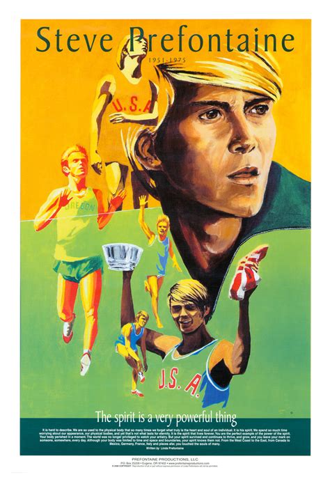 Prefontaine Poster – Limited Edition Print – Prefontaine Productions LLC – Steve Prefontaine